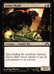 Gutter Skulk Common 67/249 Gatecrash Gatecrash (GTC) Magic the Gathering