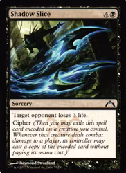 Shadow Slice Common 77/249 Gatecrash Gatecrash (GTC) Magic the Gathering