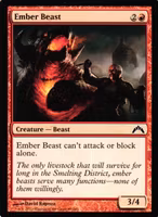 Ember Beast Common 89/249 Gatecrash Gatecrash (GTC) Magic the Gathering