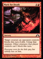 Mark for Death Uncommon 99/249 Gatecrash Gatecrash (GTC) Magic the Gathering
