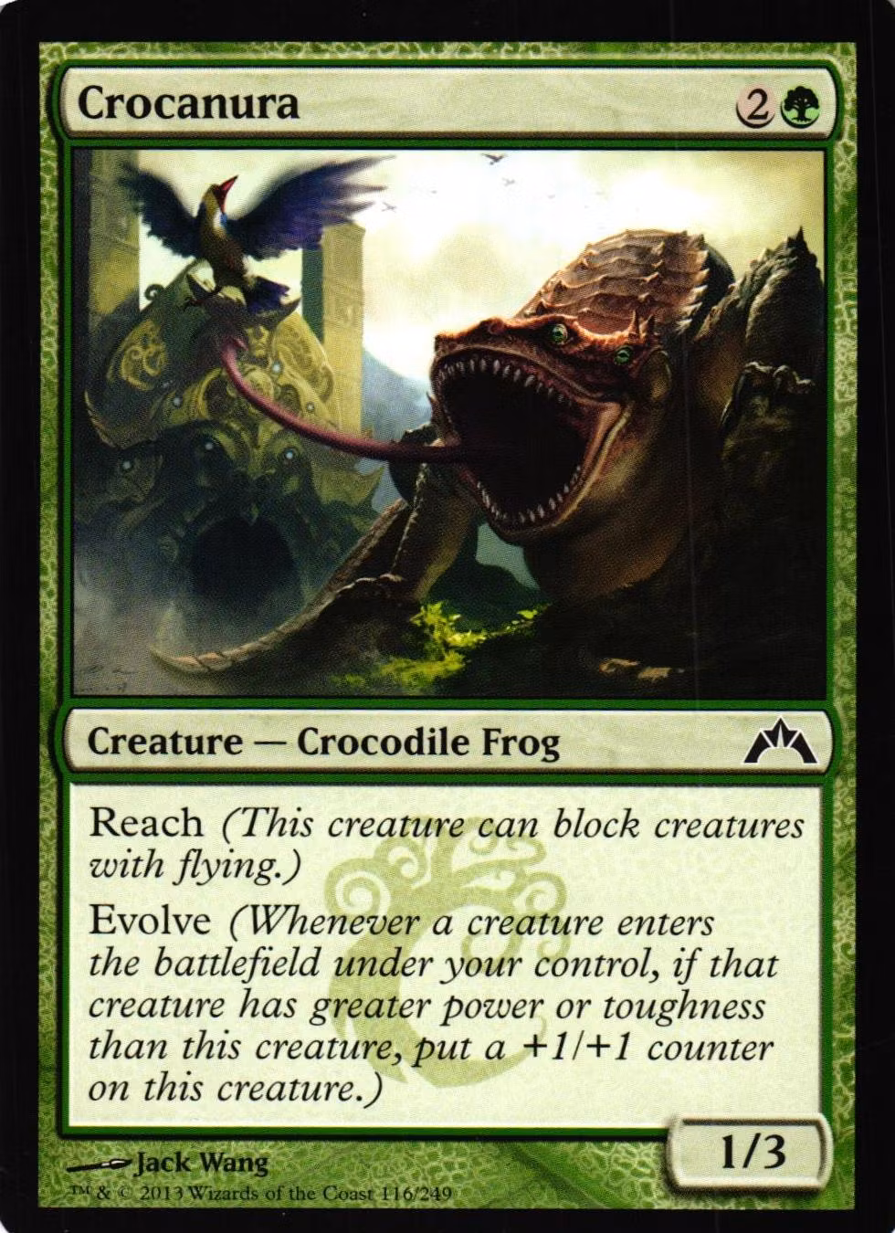 Crocanura Common 116/249 Gatecrash Gatecrash (GTC) Magic the Gathering