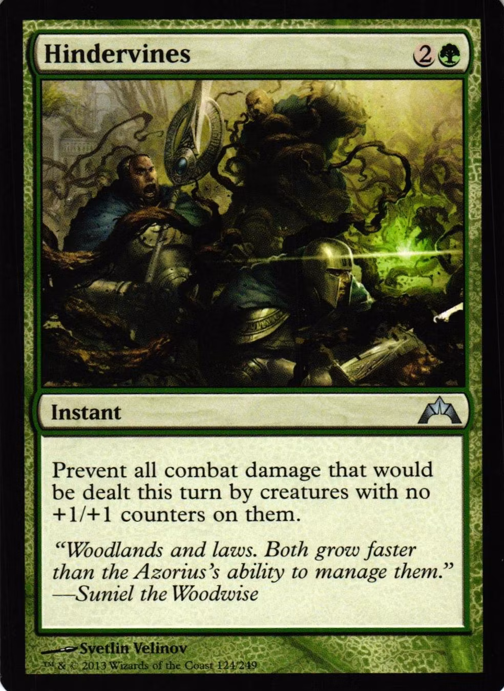 Hindervines Uncommon 124/249 Gatecrash Gatecrash (GTC) Magic the Gathering