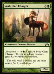 Scab-Clan Charger Common 131/249 Gatecrash Gatecrash (GTC) Magic the Gathering