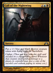 Call of the Nightwing Uncommon 149/249 Gatecrash Gatecrash (GTC) Magic the Gathering