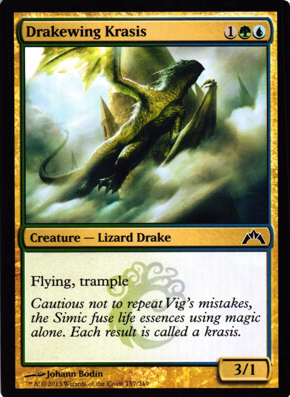 Drakewing Krasis Common 157/249 Gatecrash Gatecrash (GTC) Magic the Gathering
