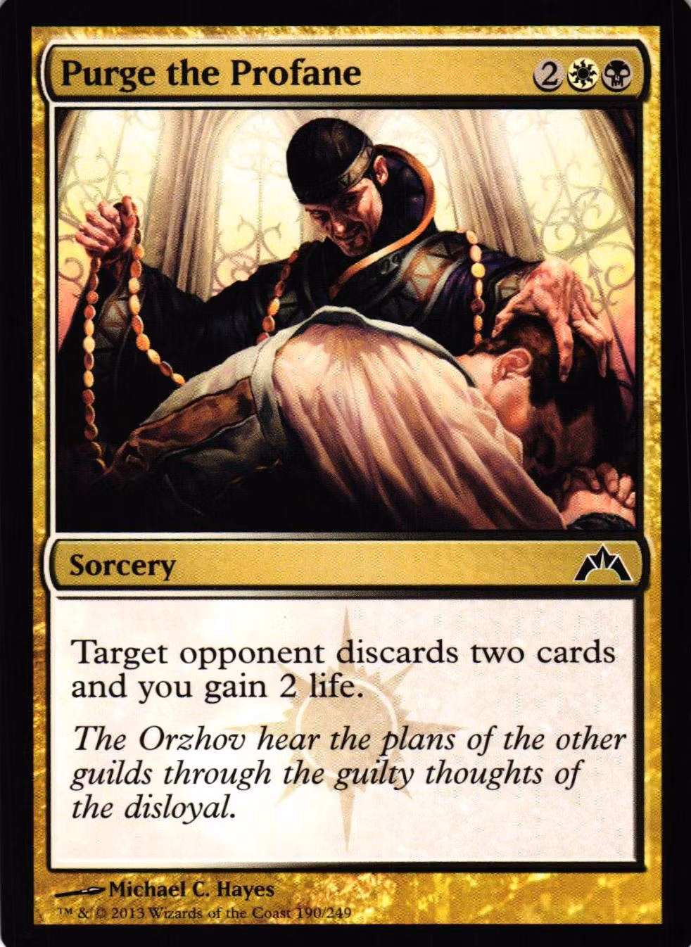 Purge the Profane Common 190/249 Gatecrash Gatecrash (GTC) Magic the Gathering