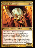 Wojek Halberdiers Common 208/249 Gatecrash Gatecrash (GTC) Magic the Gathering