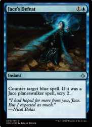 Jaces Defeat Uncommon 038/199 Hour of Devesation (HOU) Magic the Gathering