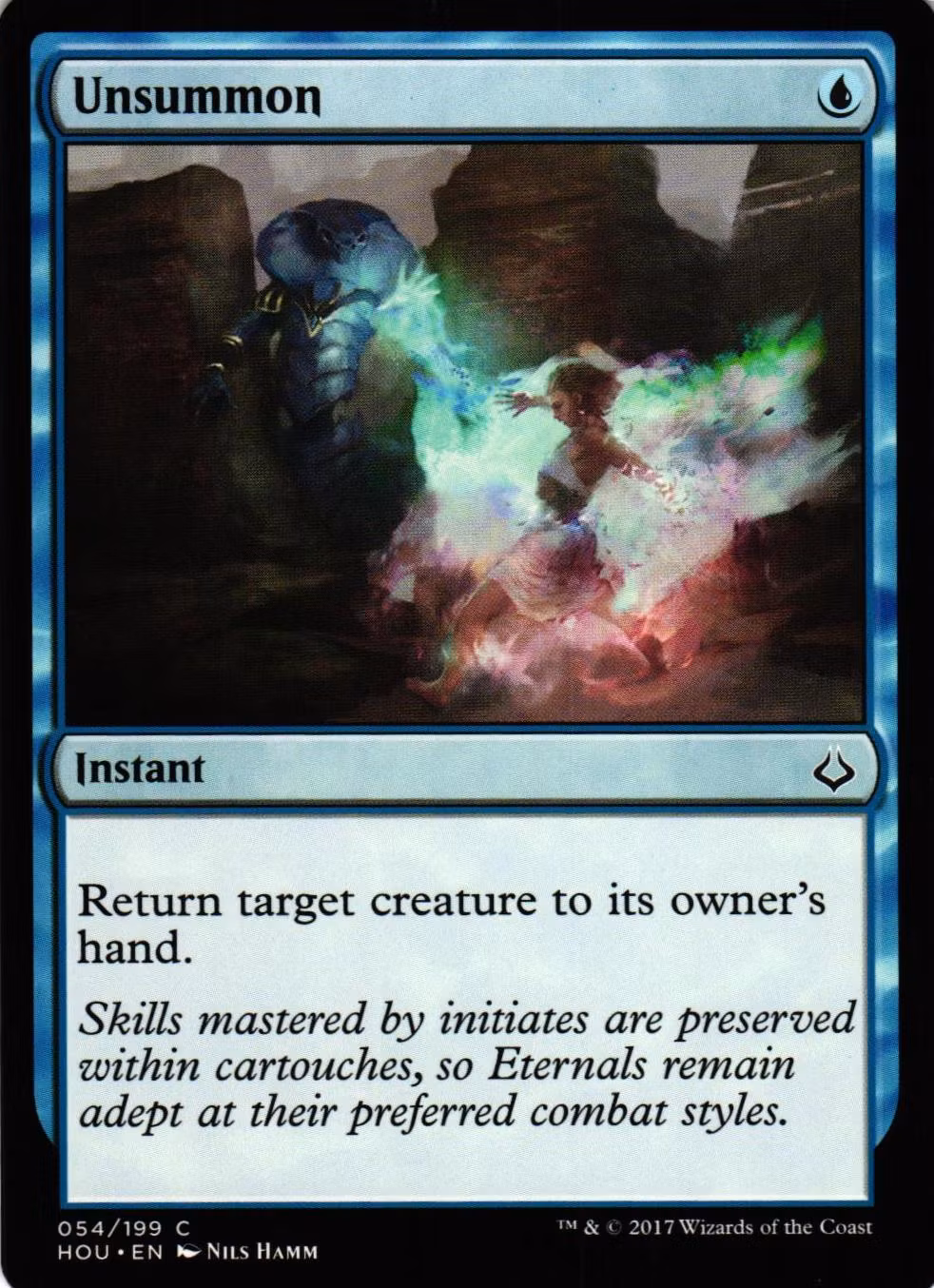 Unsummon Common 054/199 Hour of Devesation (HOU) Magic the Gathering