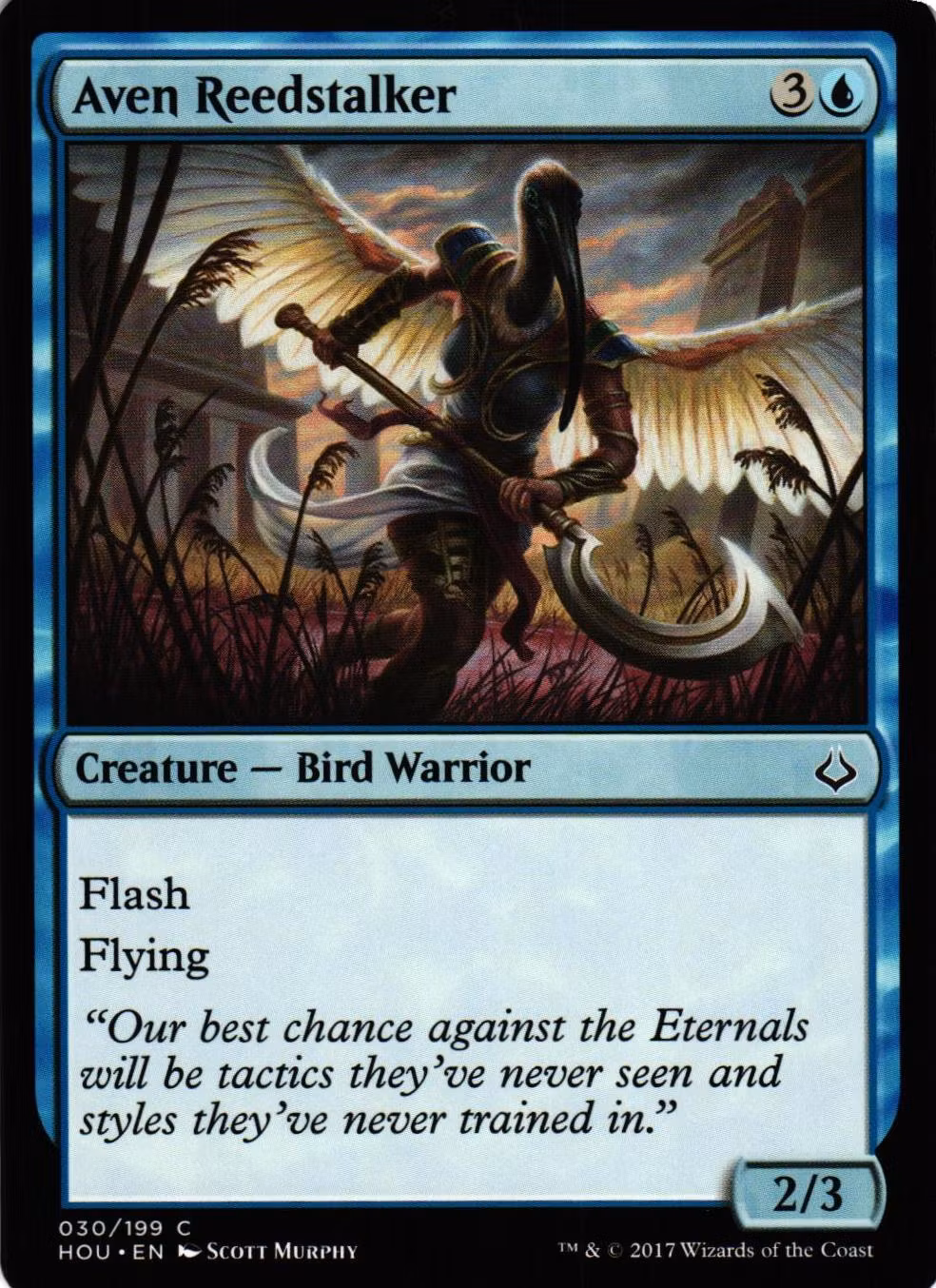 Aven Redstalker Common 030/199 Hour of Devesation (HOU) Magic the Gathering