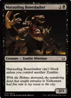Marauding Boneslasher Common 070/199 Hour of Devesation (HOU) Magic the Gathering