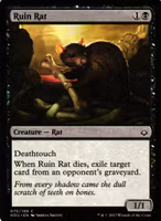 Ruin Rat Common 075/199 Hour of Devesation (HOU) Magic the Gathering