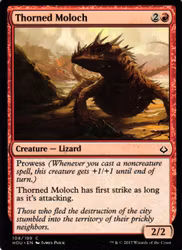 Torned Moloch Common 108/199 Hour of Devesation (HOU) Magic the Gathering