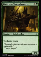 Bitterbow Sharpshooters Common 112/199 Hour of Devesation (HOU) Magic the Gathering