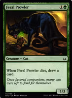 Feral Prowler Common 115/199 Hour of Devesation (HOU) Magic the Gathering