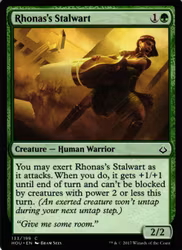 Rhonass Stalwart Common 133/199 Hour of Devesation (HOU) Magic the Gathering