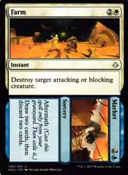 Farm / Market Uncommon 148/199 Hour of Devesation (HOU) Magic the Gathering