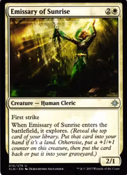 Emissary of Sunrise Uncommon 010/279 Ixalan (XLN) Magic the Gathering