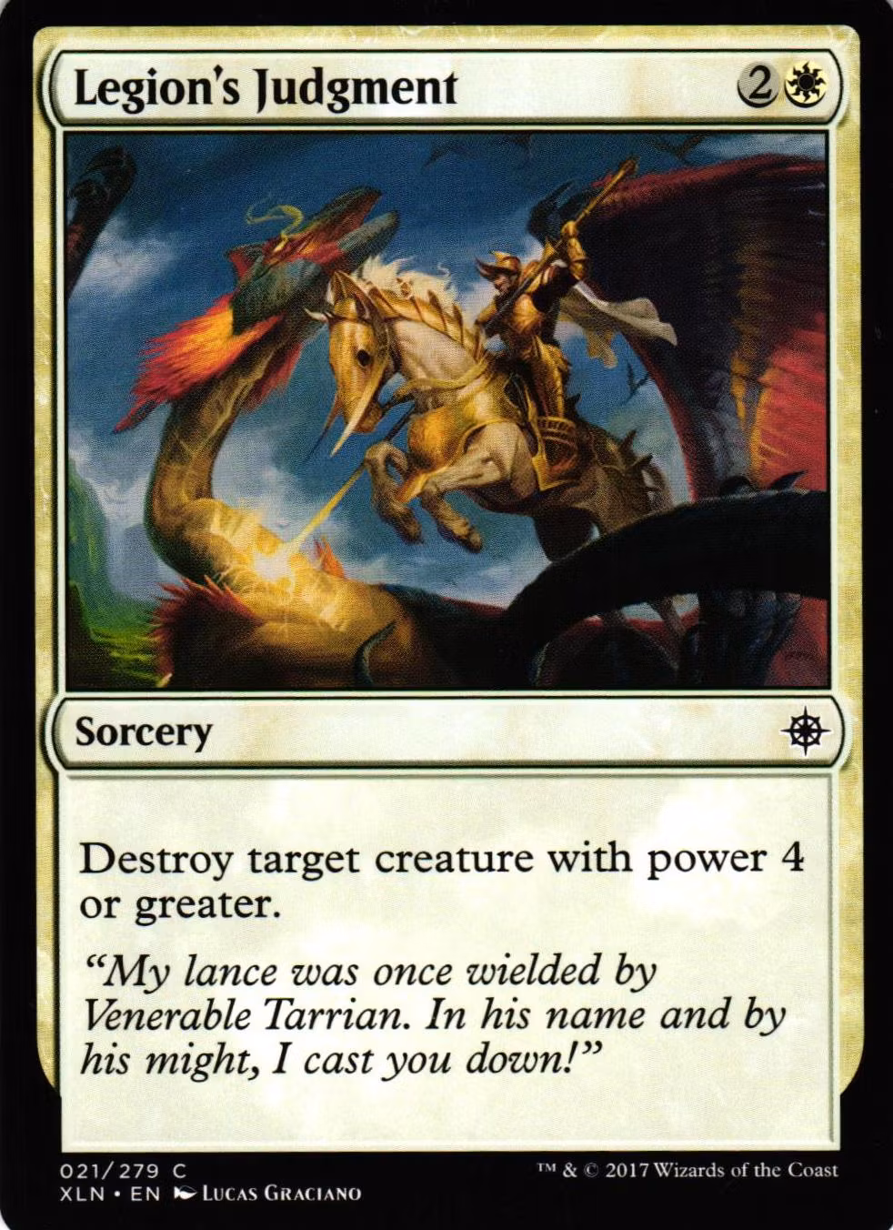 Legions Judgment Common 021/279 Ixalan (XLN) Magic the Gathering
