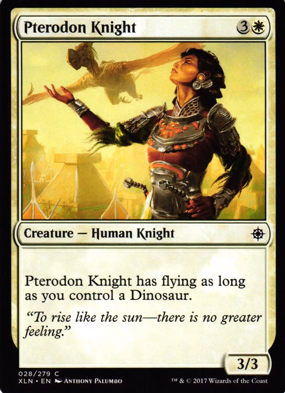 Pterodon Knight Common 028/279 Ixalan (XLN) Magic the Gathering