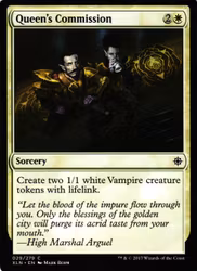 Queens Commission Common 029/279 Ixalan (XLN) Magic the Gathering