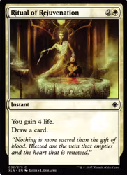 Ritual of Rejuvenation Common 032/279 Ixalan (XLN) Magic the Gathering