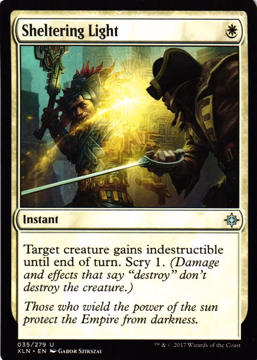 Sheltering Light Uncommon 035/279 Ixalan (XLN) Magic the Gathering