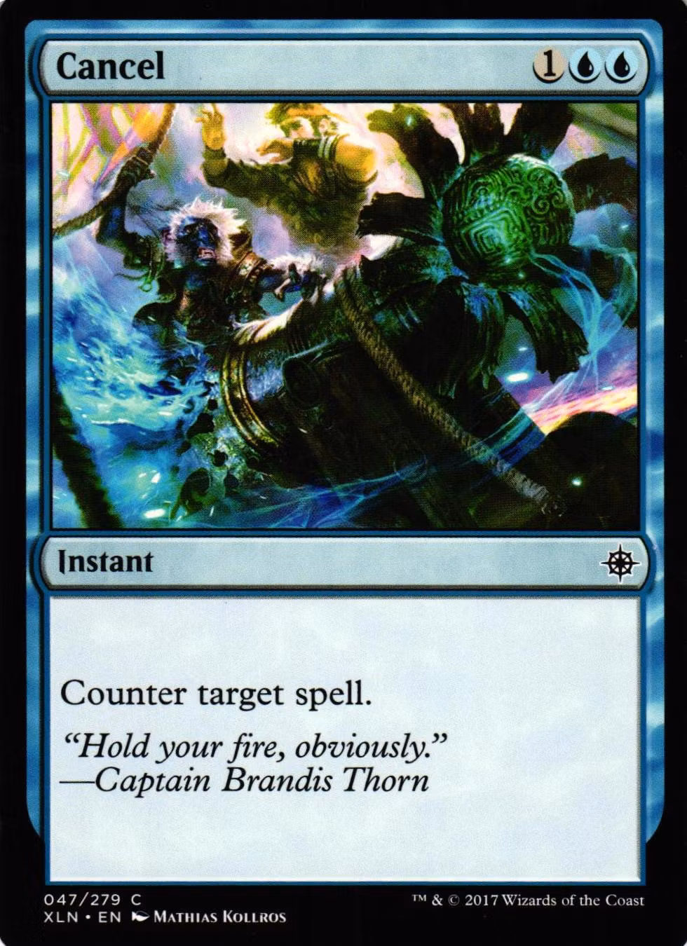 Cancel Common 047/279 Ixalan (XLN) Magic the Gathering