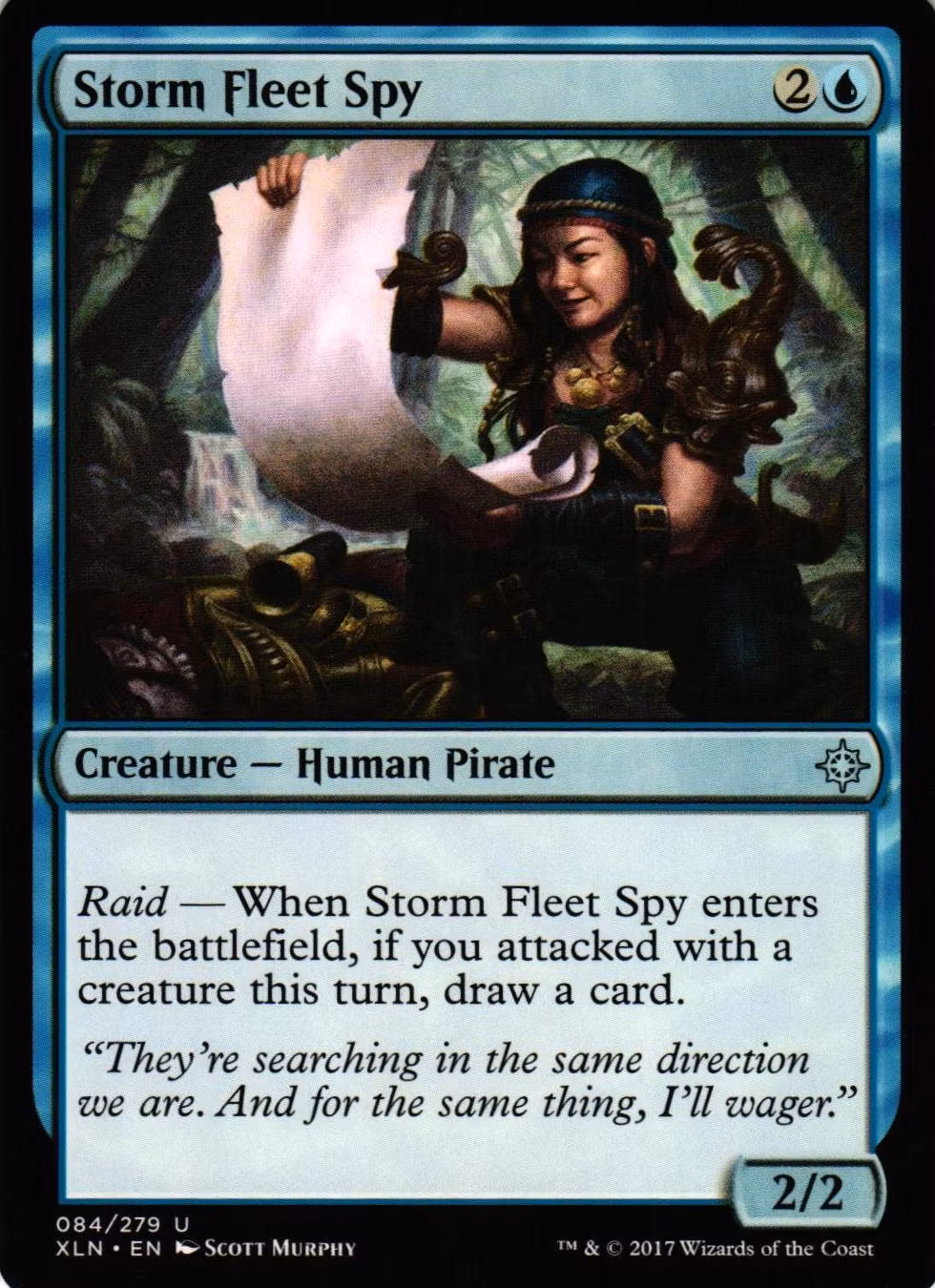 Storm Fleet Spy Uncommon 084/279 Ixalan (XLN) Magic the Gathering