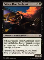 Fathom Fleet Cutthroat Common 107/279 Ixalan (XLN) Magic the Gathering