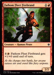 Fathom Fleet Firebrand Common 142/279 Ixalan (XLN) Magic the Gathering