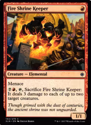 Fire Shrine Keeper Common 144/279 Ixalan (XLN) Magic the Gathering