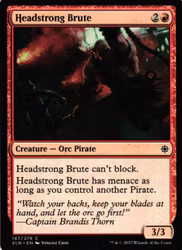 Headstrong Brute Common 147/279 Ixalan (XLN) Magic the Gathering