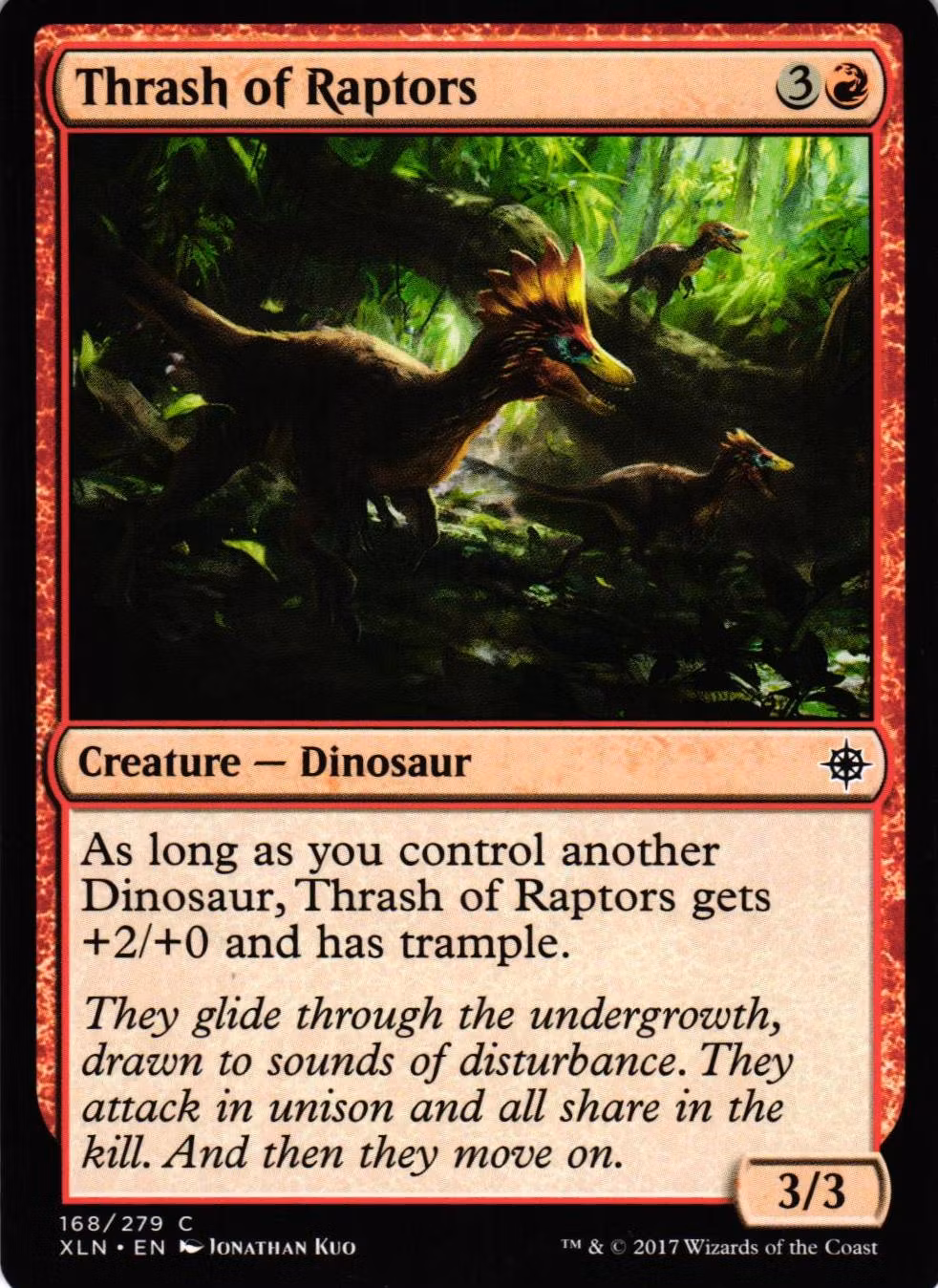 Thrash of Raptors Common 168/279 Ixalan (XLN) Magic the Gathering