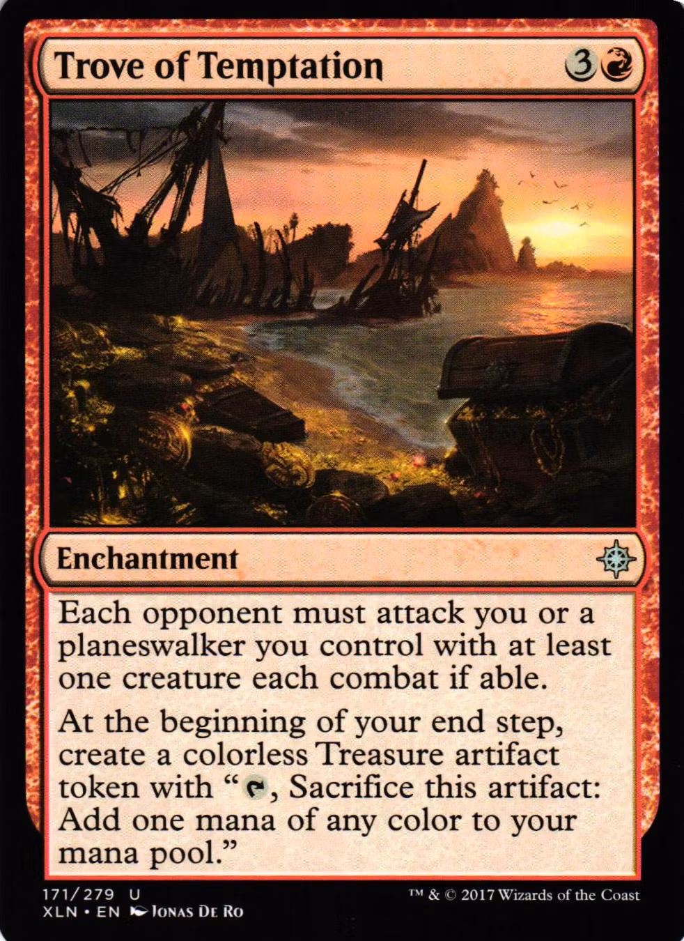 Trove of Temptation Uncommon 171/279 Ixalan (XLN) Magic the Gathering