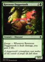Ravenous Daggertooth Common 202/279 Ixalan (XLN) Magic the Gathering