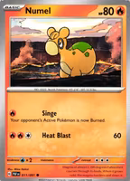 Numel Common 011/091 Paldean Fates Pokemon