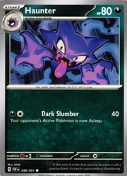 Haunter Common 056/091 Paldean Fates Pokemon