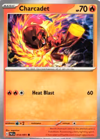 Charcadet Common 014/091 Paldean Fates Pokemon