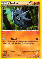 Pupitar Uncommon 42/124 Fates Collide Pokemon