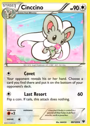 Cinccino Uncommon 88/124 Fates Collide Pokemon