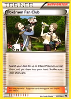 Pokemon Fan Club Uncommon 107/124 Fates Collide Pokemon