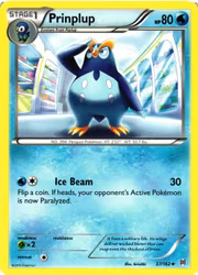 Prinplup Uncommon 37/162 BREAKthrough Pokemon