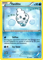 Vanillite Common 43/162 BREAKthrough Pokemon