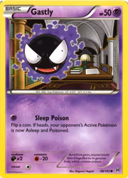 Gastly Common 58/162 BREAKthrough Pokemon