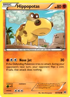 Hippopotas Common 83/162 BREAKthrough Pokemon