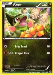 Axew Common 108/162 BREAKthrough Pokemon