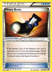 Heavy Boots Uncommon 141/162 BREAKthrough Pokemon