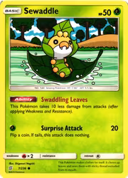 Swaddle Common 7/236 Unified Minds Pokemon