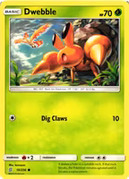 Dwebble Common 10/236 Unified Minds Pokemon